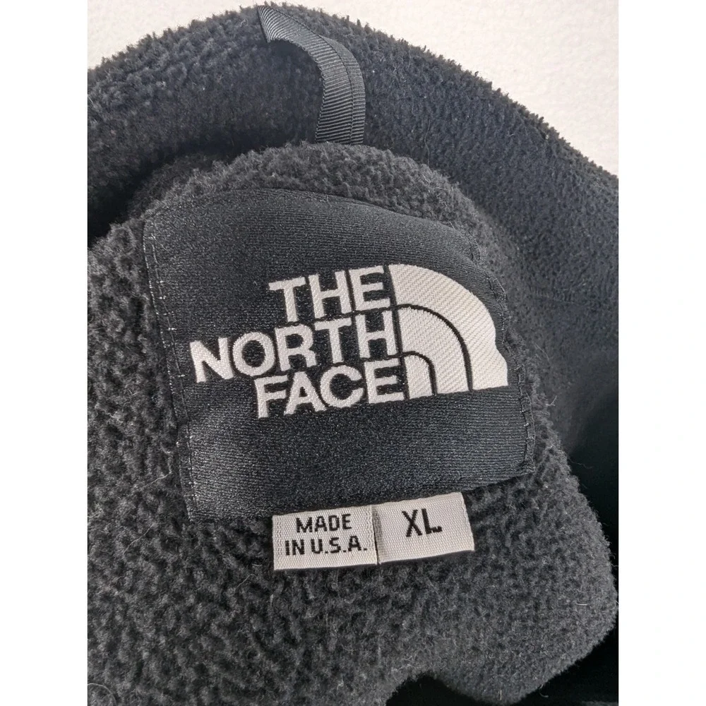 USA‎ Made Men'sNORTH FACE Black Fleece Sweater Jacket XL